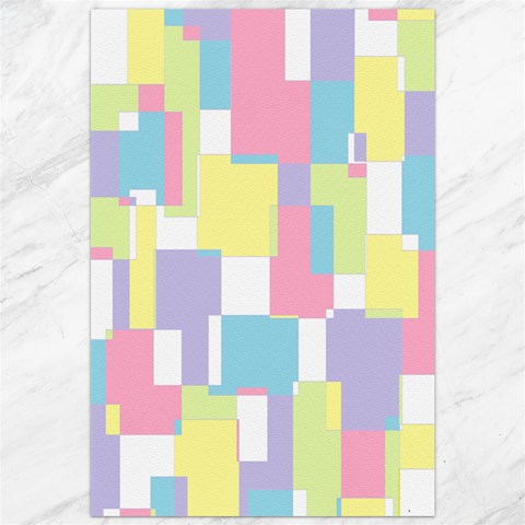 Mod Pastel Geometric Canvas 20  x 30  (Unframed) from ArtsNow.com 19.62 x28.9  Canvas - 1