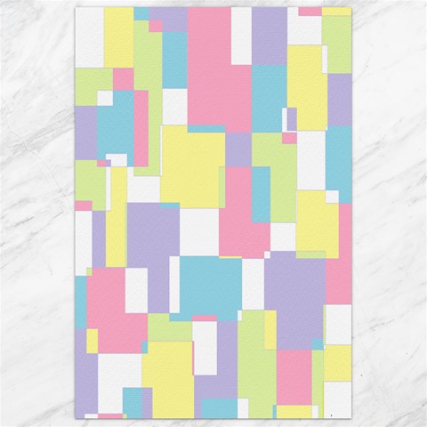 Mod Pastel Geometric Canvas 24  x 36  (Unframed) from ArtsNow.com 23.35 x34.74  Canvas - 1