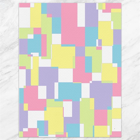 Mod Pastel Geometric Canvas 36  x 48  (Unframed) from ArtsNow.com 35.26 x46.15  Canvas - 1