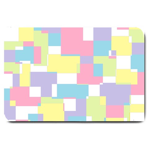 Mod Pastel Geometric Large Door Mat from ArtsNow.com 30 x20  Door Mat