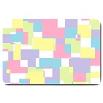 Mod Pastel Geometric Large Door Mat