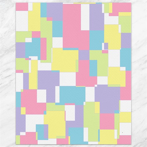 Mod Pastel Geometric Canvas 11  x 14  (Unframed) from ArtsNow.com 10.95 x13.48  Canvas - 1