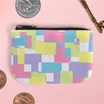 Mod Pastel Geometric Coin Change Purse