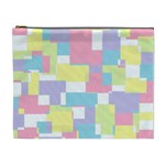 Mod Pastel Geometric Cosmetic Bag (XL)