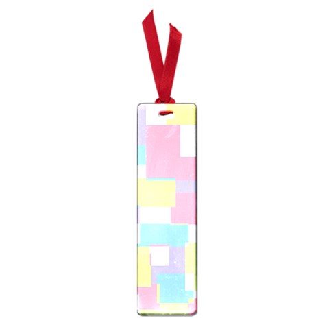 Mod Pastel Geometric Small Bookmark from ArtsNow.com Front