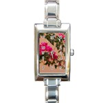  Rectangular Italian Charm Watch