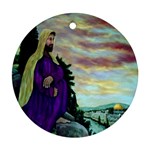Jesus, A Man Of Sorrows   Ave Hurley   Ornament (Round)