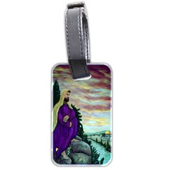 Jesus, A Man Of Sorrows   Ave Hurley   Luggage Tag (two sides) from ArtsNow.com Back