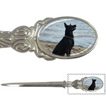 Black German Shepherd Letter Opener