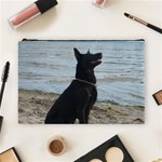 Black German Shepherd Cosmetic Bag (Large)
