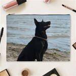 Black German Shepherd Cosmetic Bag (XL)