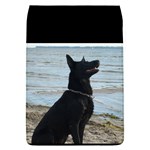 Black German Shepherd Removable Flap Cover (Large)