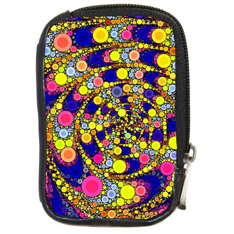 Wild Bubbles 1966 Compact Camera Leather Case from ArtsNow.com Front