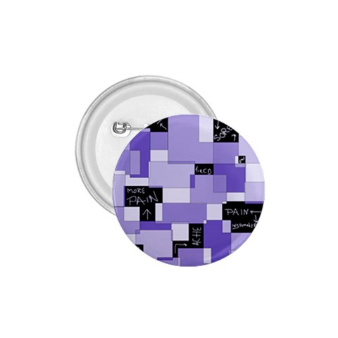 Purple Pain Modular 1.75  Button from ArtsNow.com Front