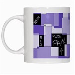 Purple Pain Modular White Coffee Mug