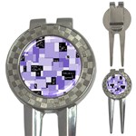 Purple Pain Modular Golf Pitchfork & Ball Marker