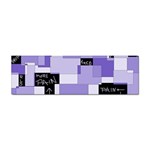 Purple Pain Modular Bumper Sticker