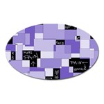 Purple Pain Modular Magnet (Oval)