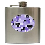 Purple Pain Modular Hip Flask