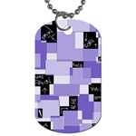 Purple Pain Modular Dog Tag (Two-sided) 