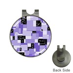 Purple Pain Modular Hat Clip with Golf Ball Marker