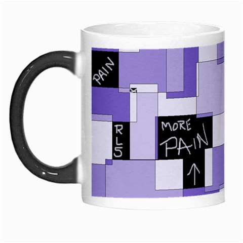Purple Pain Modular Morph Mug from ArtsNow.com Left