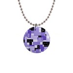 Purple Pain Modular Button Necklace