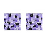 Purple Pain Modular Cufflinks (Square)