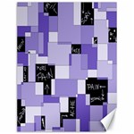 Purple Pain Modular Canvas 12  x 16  (Unframed)