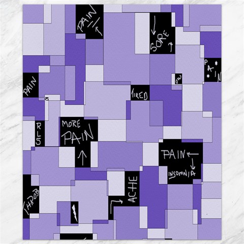 Purple Pain Modular Canvas 20  x 24  (Unframed) from ArtsNow.com 19.57 x23.15  Canvas - 1