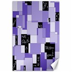 Purple Pain Modular Canvas 24  x 36  (Unframed)