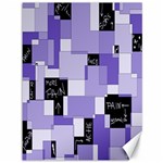 Purple Pain Modular Canvas 36  x 48  (Unframed)