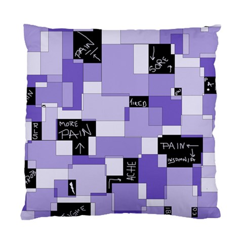 Purple Pain Modular Cushion Case (Two Sided)  from ArtsNow.com Front