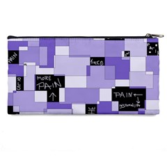 Purple Pain Modular Pencil Case from ArtsNow.com Back