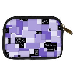 Purple Pain Modular Digital Camera Leather Case from ArtsNow.com Back