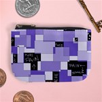 Purple Pain Modular Coin Change Purse