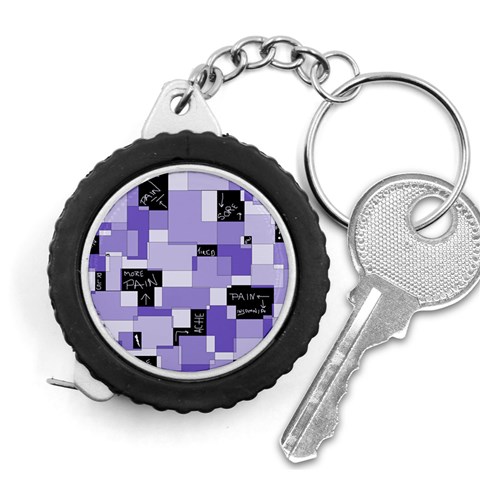 Purple Pain Modular Measuring Tape from ArtsNow.com Front