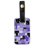 Purple Pain Modular Luggage Tag (One Side)