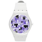 Purple Pain Modular Plastic Sport Watch (Medium)