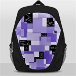 Purple Pain Modular Backpack Bag