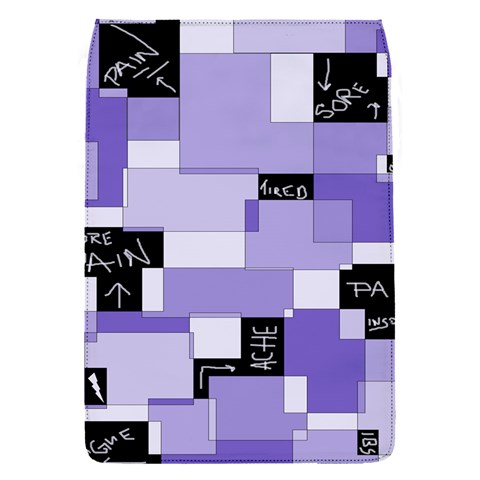 Purple Pain Modular Removable Flap Cover (Small) from ArtsNow.com Front