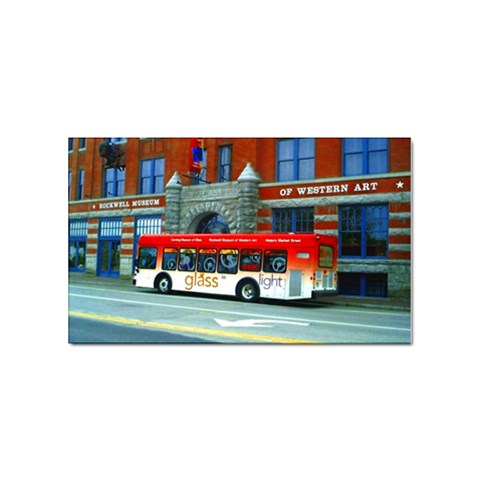 Double Decker Bus   Ave Hurley   Sticker 10 Pack (Rectangle) from ArtsNow.com Front