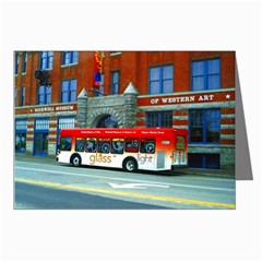 Double Decker Bus   Ave Hurley   Greeting Card (8 Pack) from ArtsNow.com Left