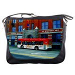 Double Decker Bus   Ave Hurley   Messenger Bag