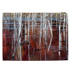 Automn Swamp Cosmetic Bag (XXL) from ArtsNow.com Back