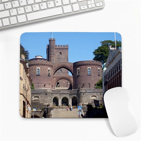 Helsingborg Castle Large Mouse Pad (Rectangle) from ArtsNow.com Front