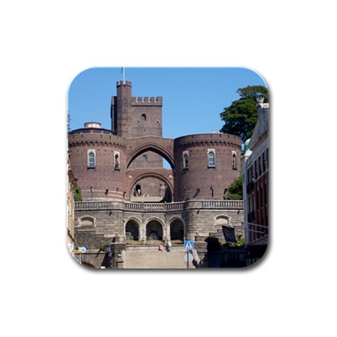 Helsingborg Castle Drink Coasters 4 Pack (Square) from ArtsNow.com Front