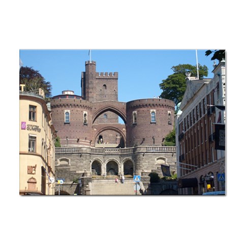 Helsingborg Castle A4 Sticker 10 Pack from ArtsNow.com Front