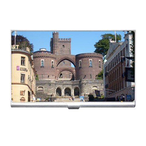 Helsingborg Castle Business Card Holder from ArtsNow.com Front