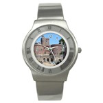 Helsingborg Castle Stainless Steel Watch (Slim)